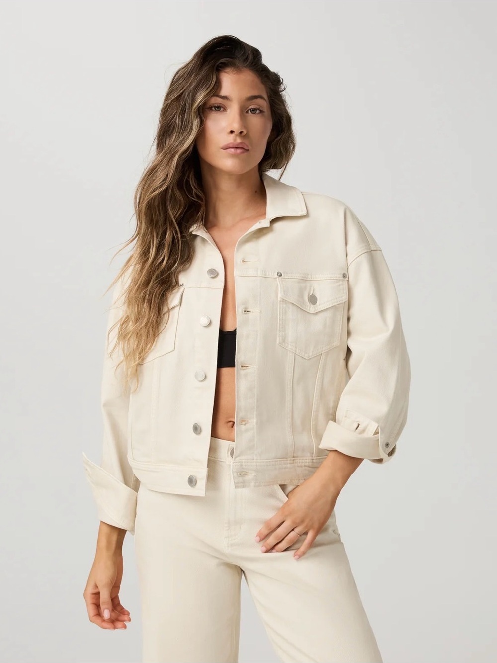 Women's Vuori Vintage Oversized Denim Jacket